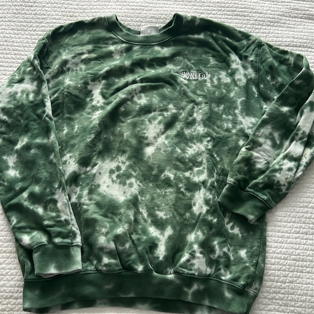Viva La Bonita Sweatshirt embroidered “BONITA” Size Large